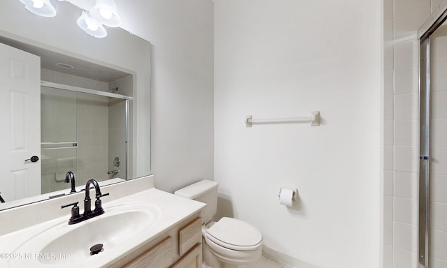 1877 Medinah Ln, Green Cove Springs, FL 32043 - bathroom with a shower with door and vanity
