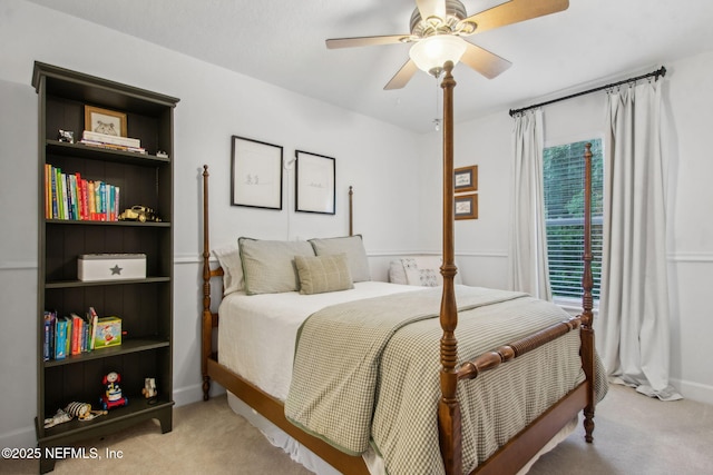 85488 Sagaponack Dr, Fernandina Beach, FL 32034 - carpeted bedroom with ceiling fan