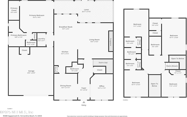 85488 Sagaponack Dr, Fernandina Beach, FL 32034 - view of room layout