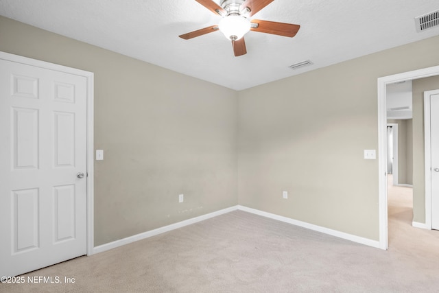 4749 Creek Bluff Ln, Middleburg, FL 32068 - spare room with carpet flooring and a ceiling fan