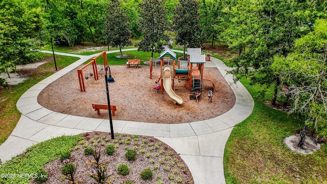 4749 Creek Bluff Ln, Middleburg, FL 32068 - community play area featuring a yard