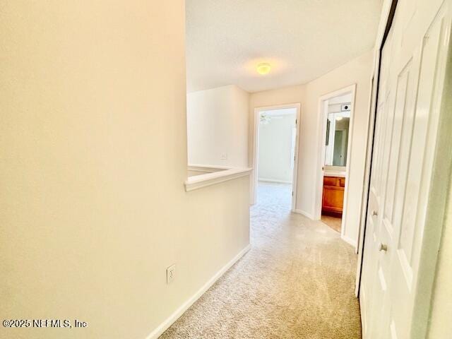 1810 Green Springs Cir Unit B, Fleming Island, FL 32003 - corridor featuring light colored carpet and baseboards