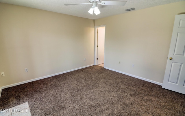 3371 Net Ct, Jacksonville, FL 32277 - spare room featuring carpet and ceiling fan