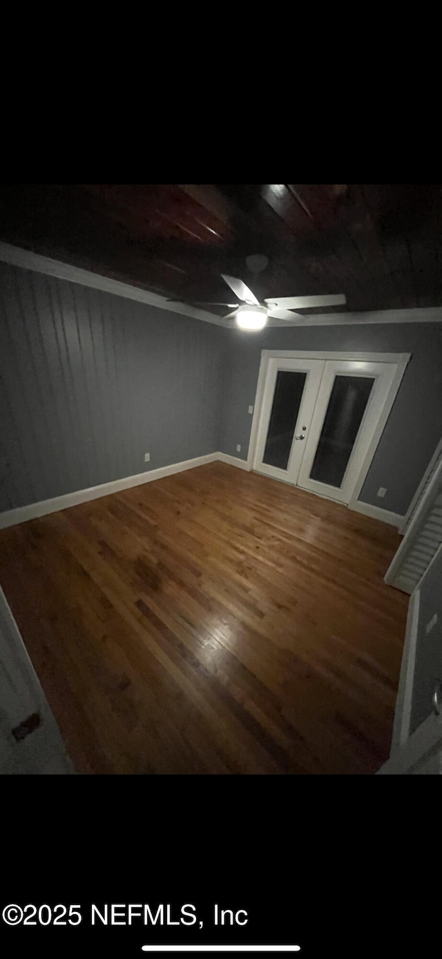 10268 Lake View Rd W, Jacksonville, FL 32225 - empty room with wood finished floors