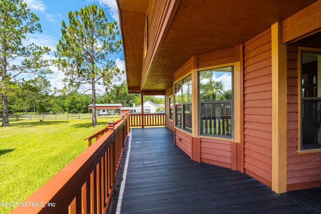 6032 Bob Kirkland Rd, Macclenny, FL 32063 - view of wooden deck