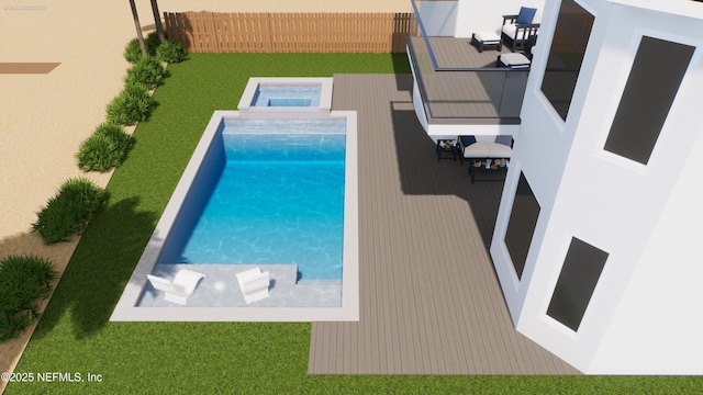 1509 Ocean Front, Neptune Beach, FL 32266 - view of pool