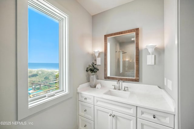 1509 Ocean Front, Neptune Beach, FL 32266 - full bath with vanity and a shower