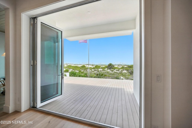 1509 Ocean Front, Neptune Beach, FL 32266 - entryway with wood finished floors