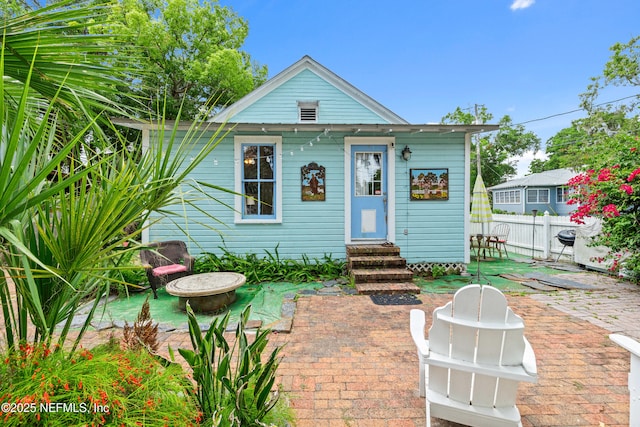 10 Venancio St, Saint Augustine, FL 32084 - view of front of property featuring entry steps and a patio