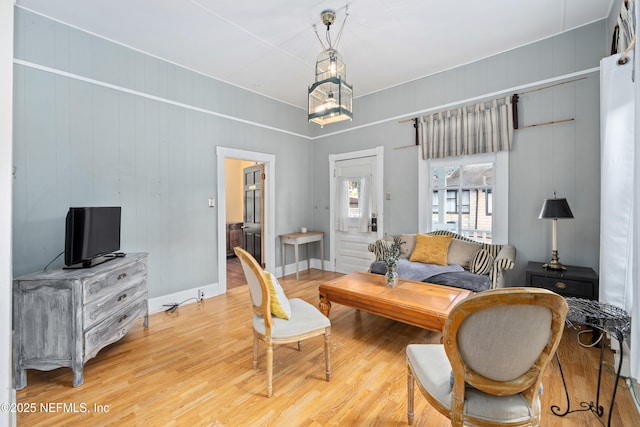 10 Venancio St, Saint Augustine, FL 32084 - living room with light wood finished floors