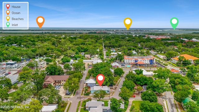 10 Venancio St, Saint Augustine, FL 32084 - bird's eye view of a nearby body of water