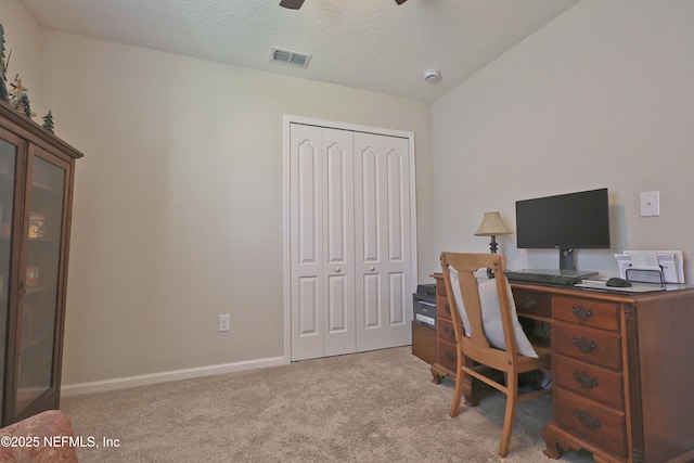127 Colorado Springs Way, Saint Augustine, FL 32092 - office space with a ceiling fan and carpet flooring