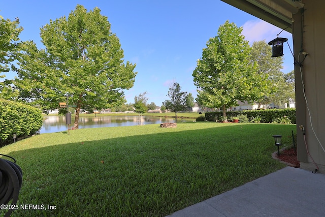 127 Colorado Springs Way, Saint Augustine, FL 32092 - view of grassy yard with a water view