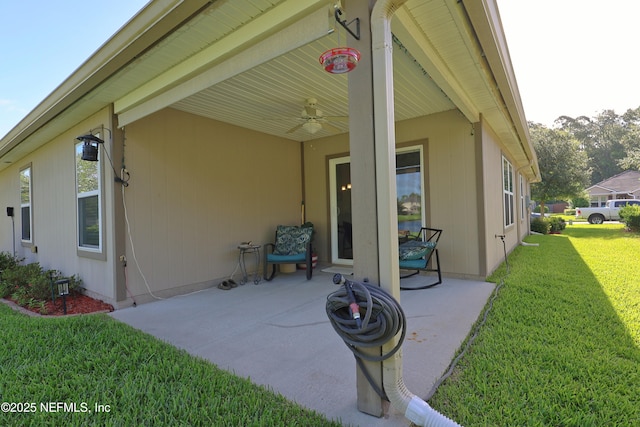 127 Colorado Springs Way, Saint Augustine, FL 32092 - view of patio with a ceiling fan