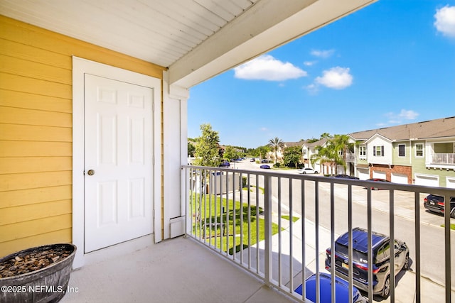 218 Larkin Pl Unit 105, Saint Johns, FL 32259 - balcony featuring a residential view