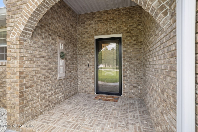 4804 Winton Cir, Saint Augustine, FL 32086 - view of exterior entry featuring brick siding