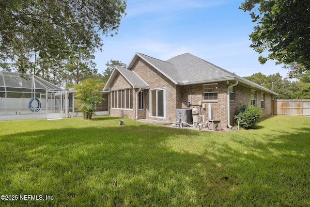 4804 Winton Cir, Saint Augustine, FL 32086 - rear view of house featuring brick siding
