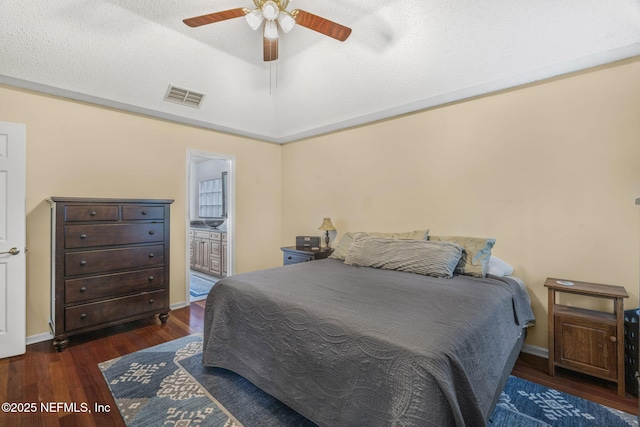1133 Blue Sky Way, Jacksonville, FL 32225 - bedroom featuring wood finished floors, connected bathroom, and a ceiling fan