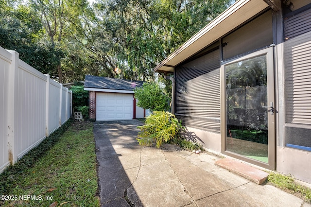 4818 Astral St, Jacksonville, FL 32205 - detached garage with driveway