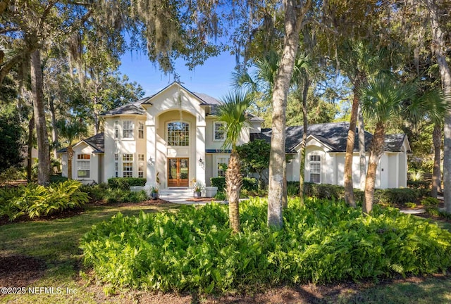1614 Sheffield Park Ct, Jacksonville, FL 32225 - view of front of property featuring french doors and stucco siding