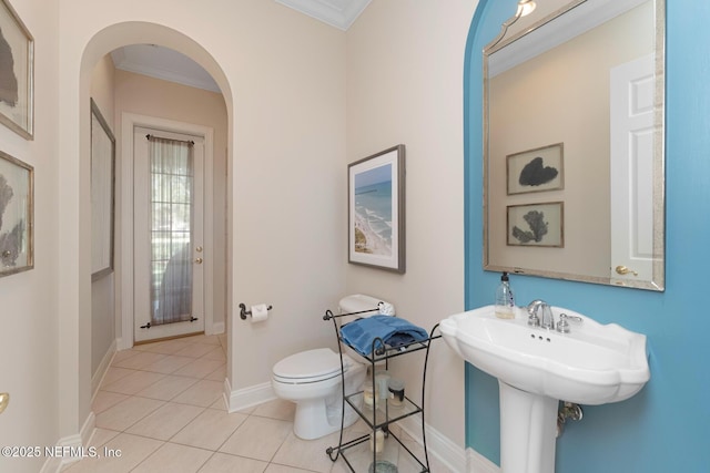 1614 Sheffield Park Ct, Jacksonville, FL 32225 - bathroom featuring tile patterned flooring and ornamental molding