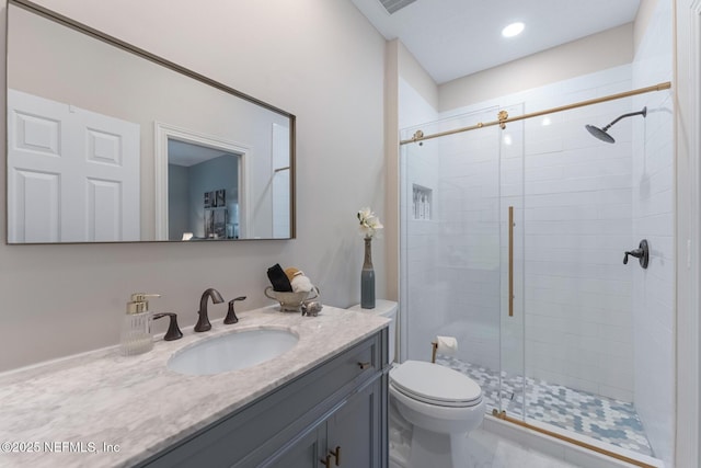 1614 Sheffield Park Ct, Jacksonville, FL 32225 - bathroom with a shower stall and vanity