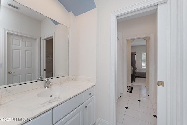 1614 Sheffield Park Ct, Jacksonville, FL 32225 - bathroom featuring vanity and tile patterned flooring