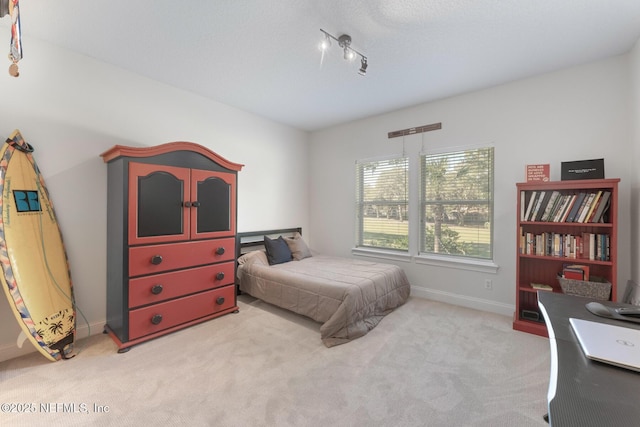 1614 Sheffield Park Ct, Jacksonville, FL 32225 - bedroom with light carpet and track lighting