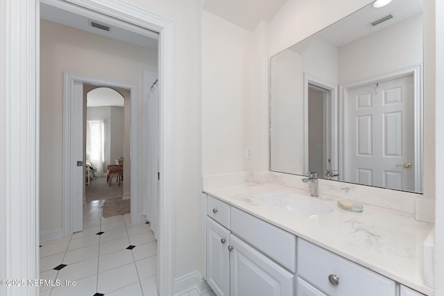 1614 Sheffield Park Ct, Jacksonville, FL 32225 - bathroom featuring vanity and tile patterned floors