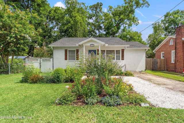 4737 College St, Jacksonville, FL 32205 - view of front of house with a gate