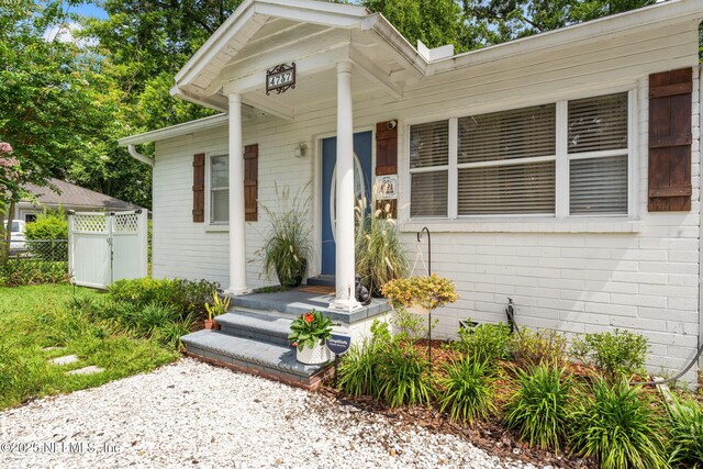 4737 College St, Jacksonville, FL 32205 - doorway to property