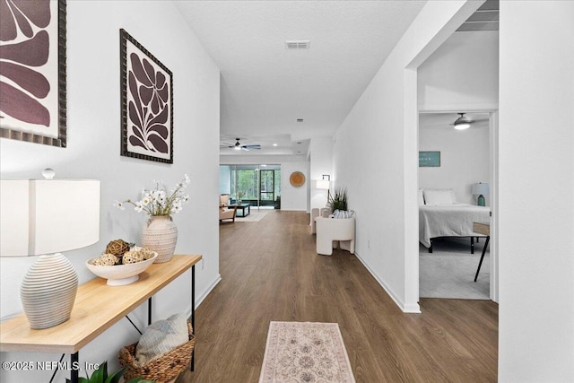 227 Wind Chime Ln, Saint Augustine, FL 32095 - hall featuring wood finished floors and baseboards