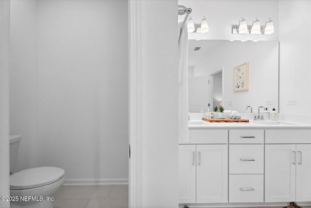 227 Wind Chime Ln, Saint Augustine, FL 32095 - full bathroom featuring double vanity and tile patterned flooring
