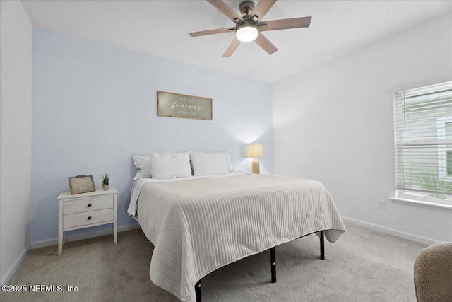 227 Wind Chime Ln, Saint Augustine, FL 32095 - bedroom featuring carpet floors and ceiling fan