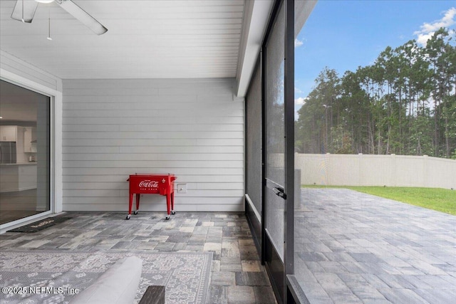 227 Wind Chime Ln, Saint Augustine, FL 32095 - view of unfurnished sunroom
