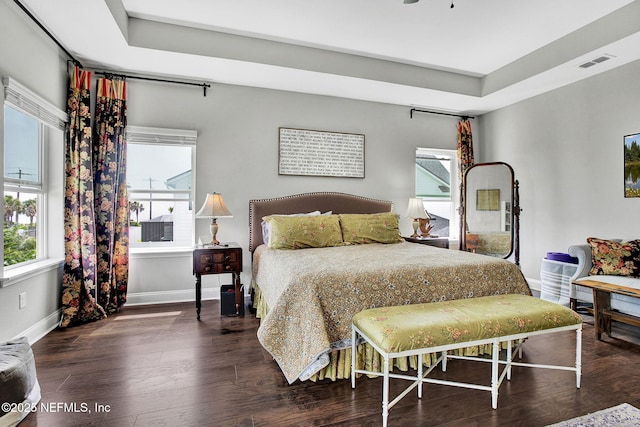 62 Seaside Vista Ct, Saint Augustine, FL 32084 - bedroom featuring multiple windows and wood finished floors