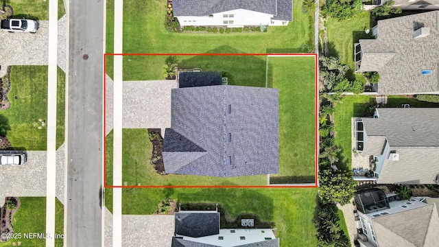62 Seaside Vista Ct, Saint Augustine, FL 32084 - aerial view of residential area featuring property parcel outlined