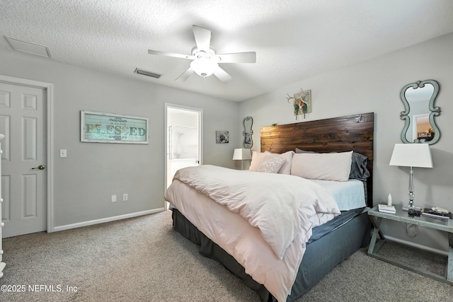 145 E Blackjack Branch Way, Saint Johns, FL 32259 - carpeted bedroom with ceiling fan and ensuite bath