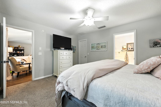 145 E Blackjack Branch Way, Saint Johns, FL 32259 - bedroom featuring carpet, ensuite bath, and ceiling fan
