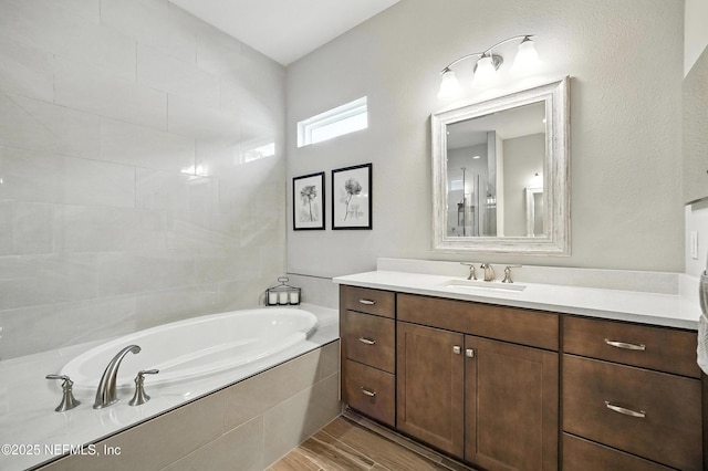 214 Gap Creek Dr, Saint Johns, FL 32259 - bathroom with vanity and a bath