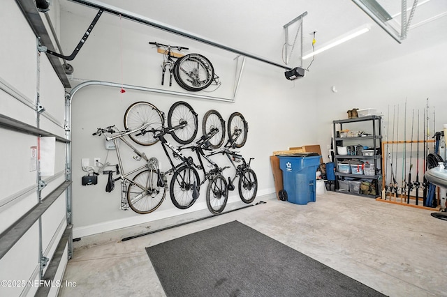214 Gap Creek Dr, Saint Johns, FL 32259 - garage featuring baseboards