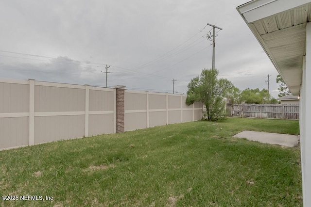 1203 Summer Springs Dr, Middleburg, FL 32068 - view of fenced backyard