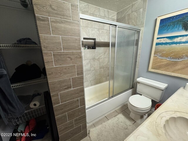 511 Clearview Dr, Cocoa, FL 32927 - full bathroom with enclosed tub / shower combo and vanity