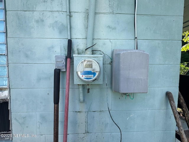 511 Clearview Dr, Cocoa, FL 32927 - exterior view of electric meter
