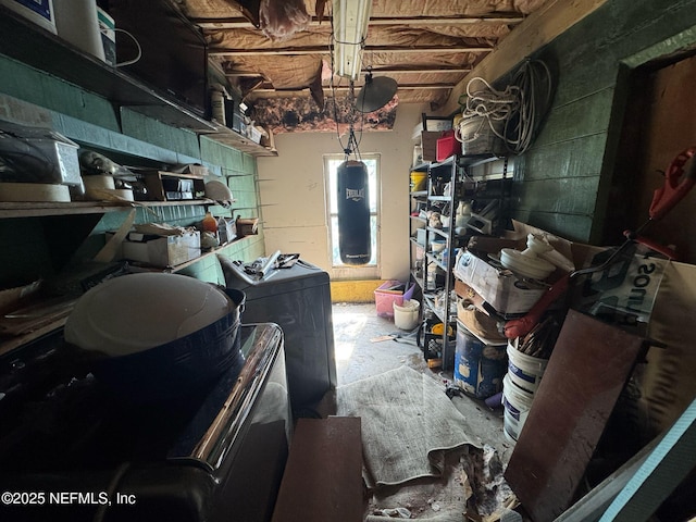 511 Clearview Dr, Cocoa, FL 32927 - storage room featuring washer / clothes dryer