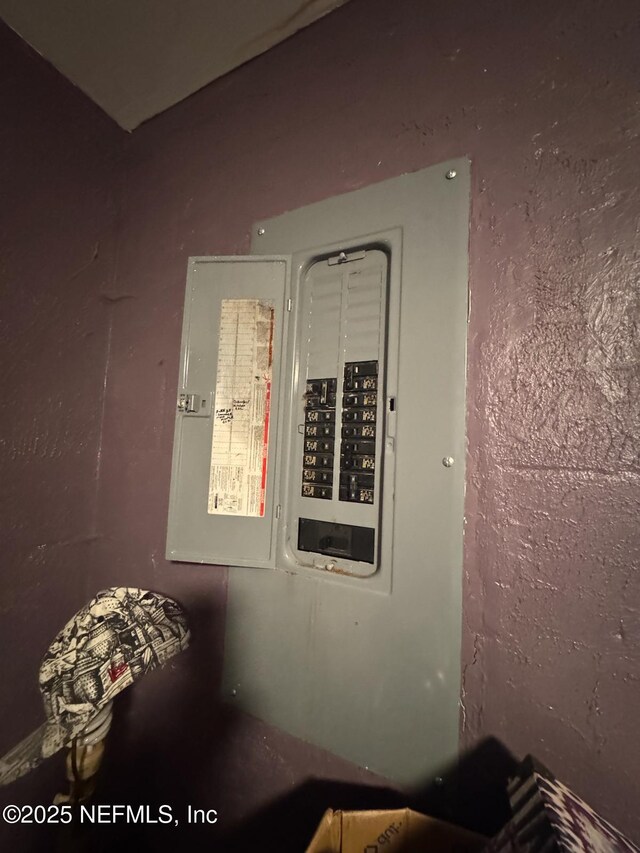 511 Clearview Dr, Cocoa, FL 32927 - utility room featuring electric panel