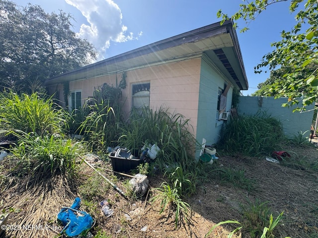 511 Clearview Dr, Cocoa, FL 32927 - view of side of property featuring concrete block siding