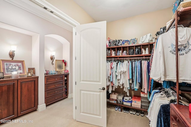 2645 Oakgrove Ave, Saint Augustine, FL 32092 - spacious closet with light colored carpet