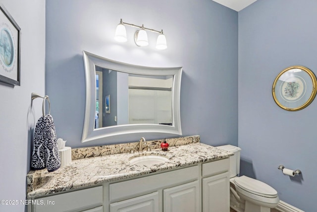 2645 Oakgrove Ave, Saint Augustine, FL 32092 - bathroom with toilet and vanity