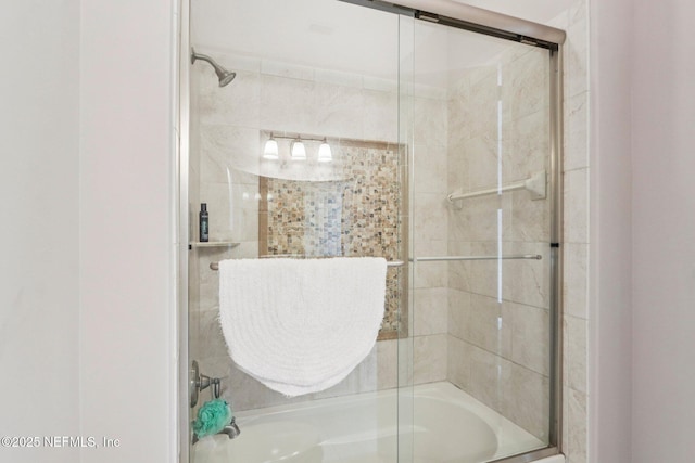 2645 Oakgrove Ave, Saint Augustine, FL 32092 - bathroom with shower / bath combination with glass door